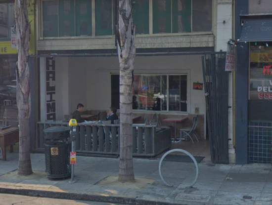 Police seek 2 suspects who trashed a Polk Street restaurant after SantaCon on Saturday