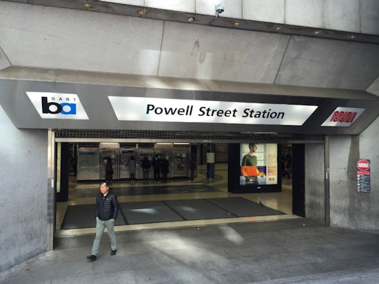 Man Stabbed In Head Yesterday At Entrance To Powell Street BART