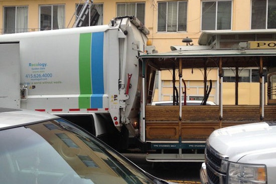 4 Injured In Collision Of Cable Car, Recology Truck At Jackson & Mason [Updated]