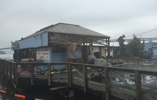 Sinbad's Finally Being Demolished At Pier 2 For New Ferry Terminal