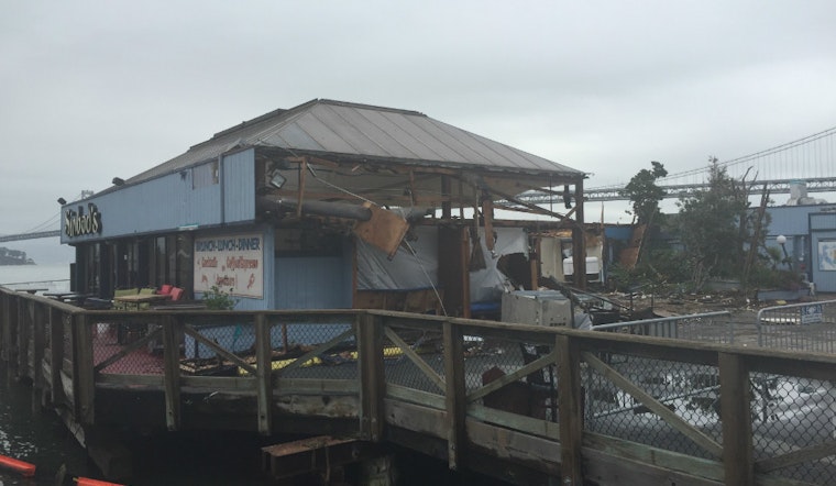 Sinbad's Finally Being Demolished At Pier 2 For New Ferry Terminal