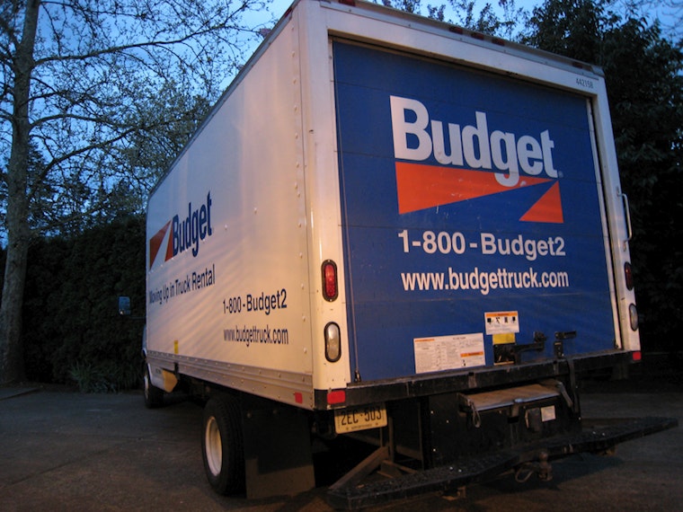 Sunset Family's Stolen Budget Moving Truck Found in Pacifica