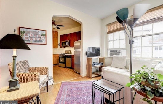 What's the cheapest rental available in Woodley Park, right now?