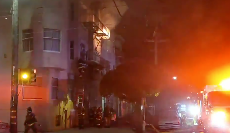 18 displaced after 1-alarm fire at Baker & Hayes last night