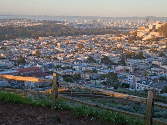Hundreds Of Feet Above The Sunset, Grand View Park Offers Sweeping Vistas, Good Exercise