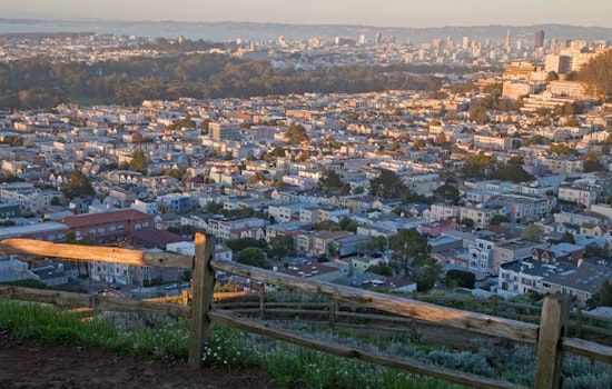 Hundreds Of Feet Above The Sunset, Grand View Park Offers Sweeping Vistas, Good Exercise