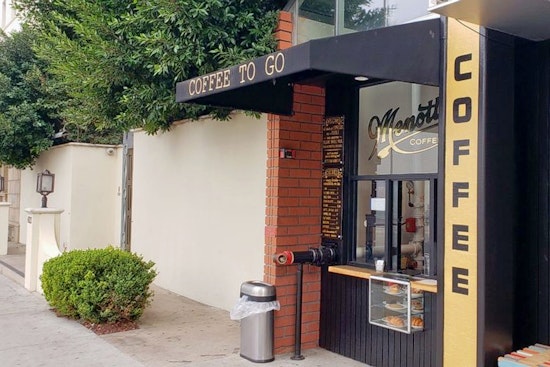 Walk up and grab a cup at the new Menotti's Coffee Stop in Hollywood