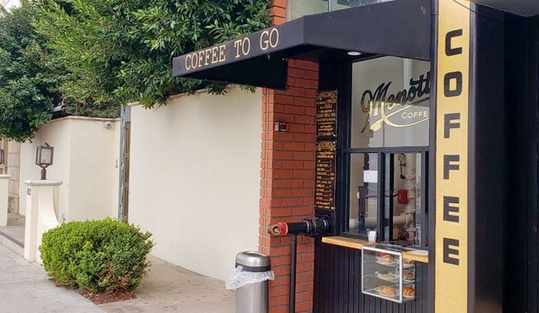 Walk up and grab a cup at the new Menotti's Coffee Stop in Hollywood