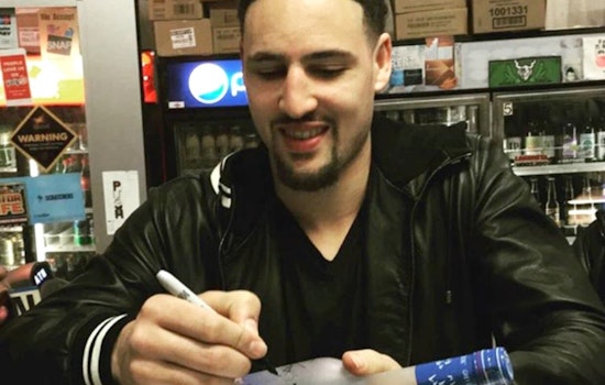 Warriors Star Klay Thompson Visits The Lower Haight