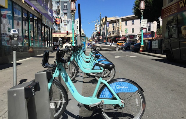 North Beach's Bay Area Bike Share Station Moves South