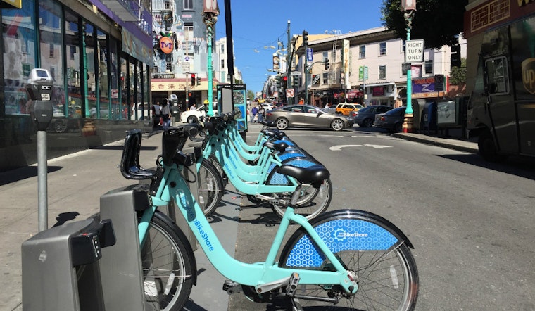 North Beach's Bay Area Bike Share Station Moves South