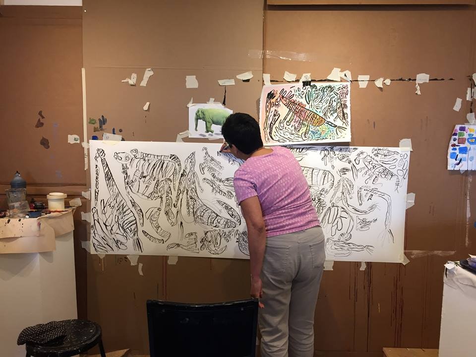 Creativity Explored's 'Tabula Rasa' Transforms Gallery Into Art-Making Space