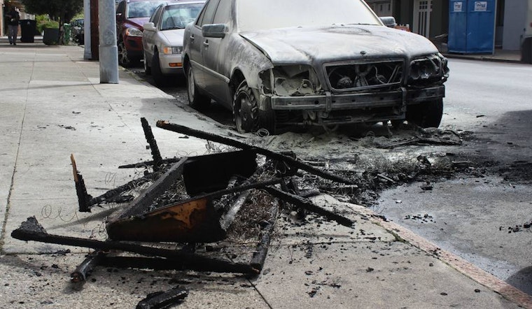 Police Investigating Early-Morning 2-Car Arson At Stanyan & Parnassus