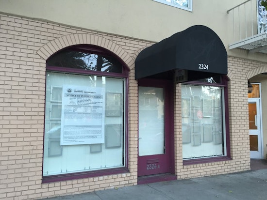Real Estate Brokerage Firm Seeks Permit To Open In Long-Vacant Upper Market Location