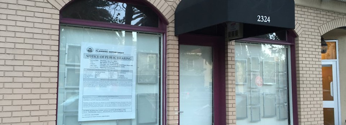 Real Estate Brokerage Firm Seeks Permit To Open In Long-Vacant Upper Market Location