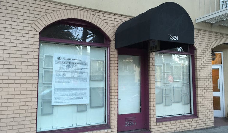 Real Estate Brokerage Firm Seeks Permit To Open In Long-Vacant Upper Market Location