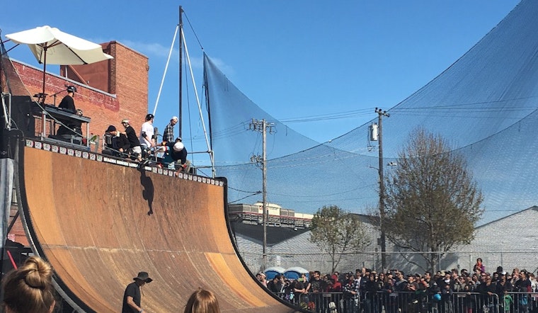 Tony Hawk Soars On SoMa Skateboard Ramp