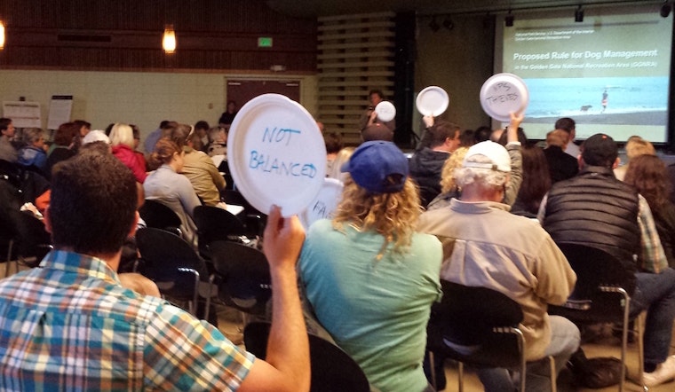 Dog Owners Protest GGNRA’s Proposed Off-Leash Restrictions