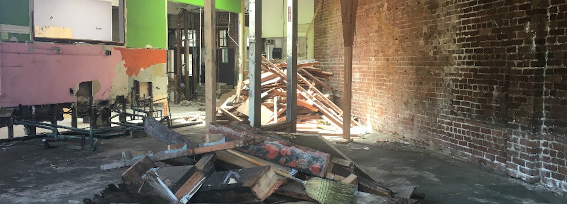 This Is What's Left Of Sparky's Diner