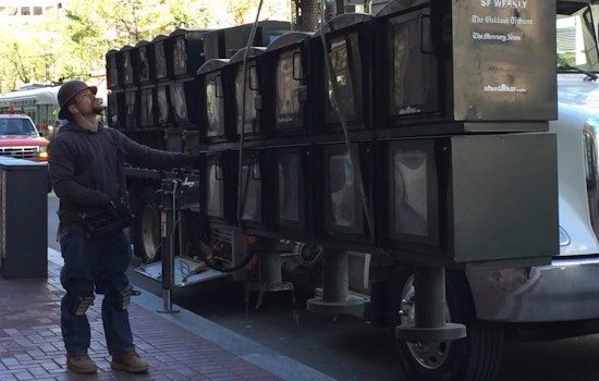 60 News Racks Being Removed To Reduce Sidewalk Clutter