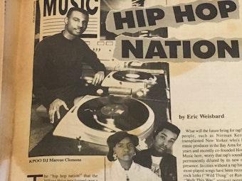 DJ Marcus Clemmons Recounts The Early Days Of Bay Area Hip-Hop On KPOO