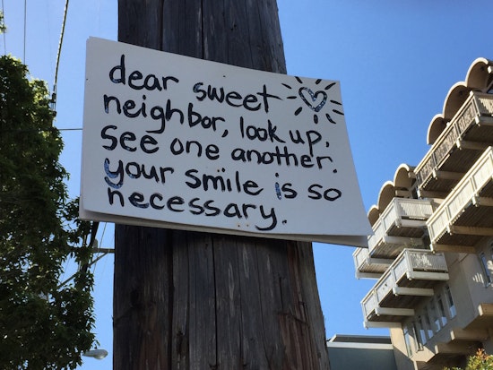 Spotted: Dear Sweet Neighbor ...