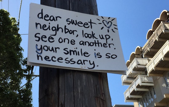 Spotted: Dear Sweet Neighbor ...