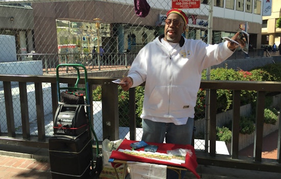Brother Earl To Passersby: 'Come & Receive Prayer' At 5th & Market