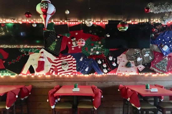 Christmas Club, holiday pop up bar, open until Jan. 1 in Lakeview