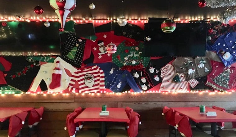 Christmas Club, holiday pop up bar, open until Jan. 1 in Lakeview