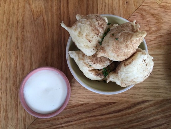 Now Battering At AT&T Park: Rich Table's Porcini Doughnuts