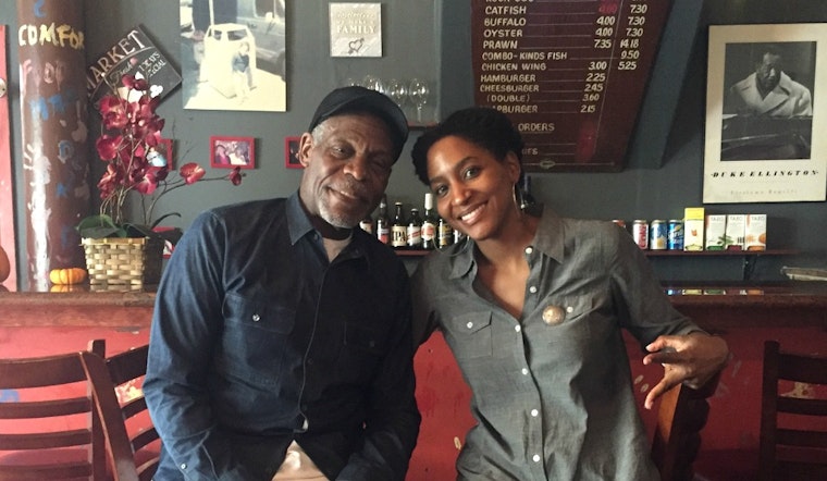 Danny Glover Films Bernie Sanders Campaign Video At Two Jack's