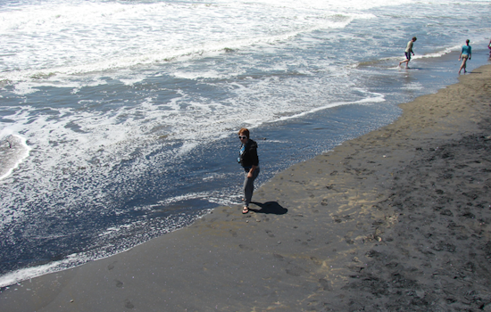 The Science Behind The Black Sands At Ocean Beach