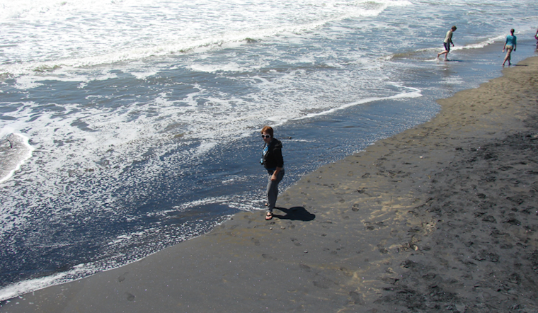 The Science Behind The Black Sands At Ocean Beach