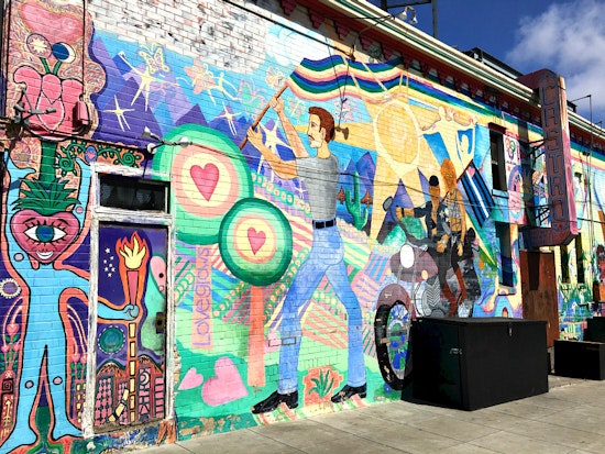 The Story Of 16th & Market's Poignant HIV/AIDS Mural
