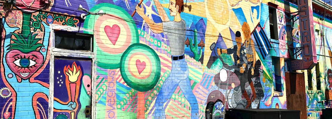 The Story Of 16th & Market's Poignant HIV/AIDS Mural
