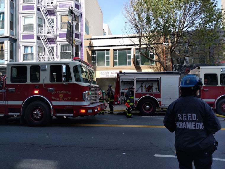 Fire Reported At 6th Street's Econ Glass [Updated]
