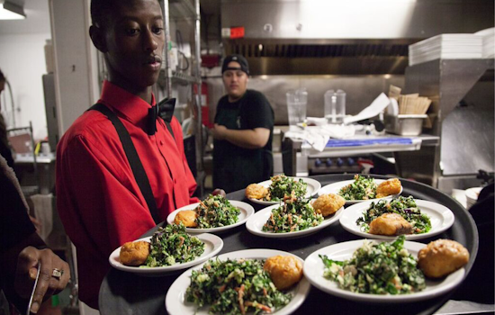 On The Menu At Bayview's Old Skool Cafe: Dinner And Supporting At-Risk Youth