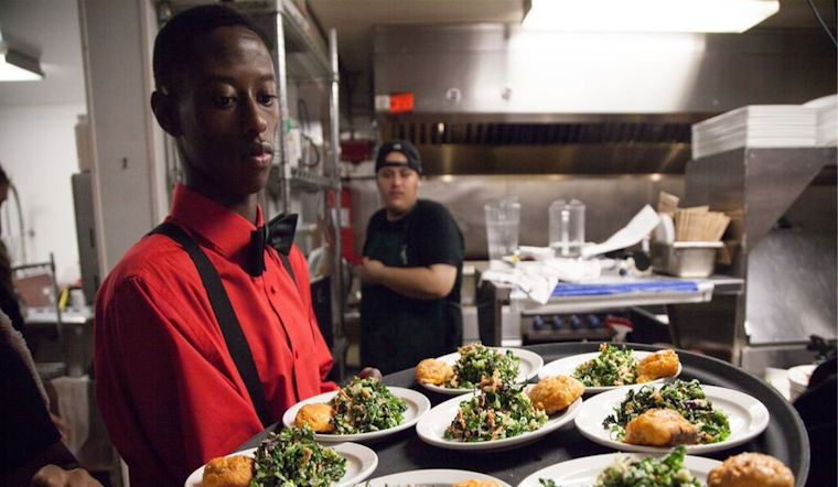 On The Menu At Bayview's Old Skool Cafe: Dinner And Supporting At-Risk Youth