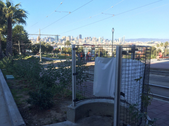 As Promised, Religious Group Sues City Over Dolores Park Pissoir