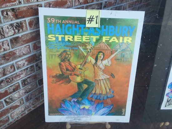 Last Chance To Vote: Haight-Ashbury Street Fair Poster Contest Polls Close Tomorrow