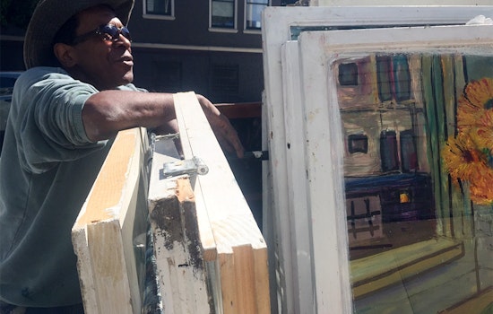 Meet Chris Duke, The Blues Musician Turning Discarded Windows Into Works Of Art