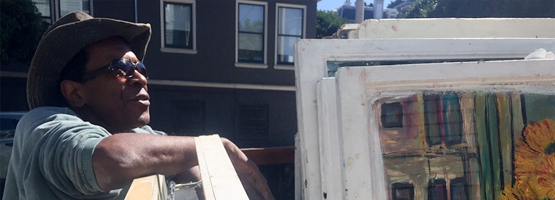 Meet Chris Duke, The Blues Musician Turning Discarded Windows Into Works Of Art