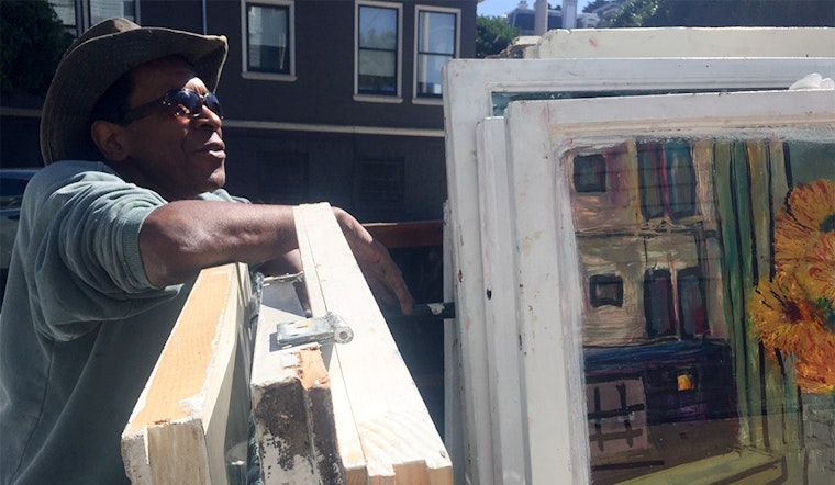Meet Chris Duke, The Blues Musician Turning Discarded Windows Into Works Of Art