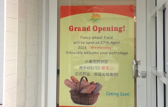 Sunny Wheat Field Bakery Opens On Irving Street Today