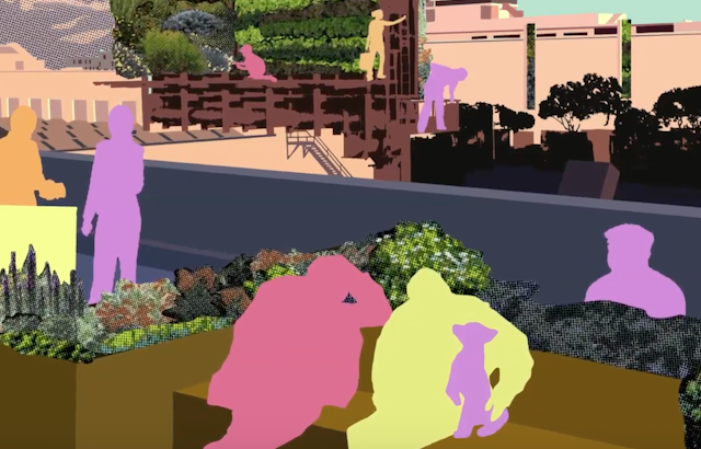 Reimagining Geary & Masonic As A Verdant 'Geary Garden District'