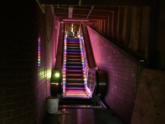 The Castro's New Rainbow Escalators Garner Mixed Reactions