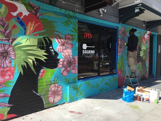 New Mural On Gough And Page Celebrates Brazilian Culture