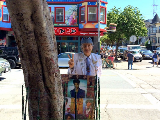 Upper Haight Gets New Prince Shrine, Courtesy Of Jimmy Flowers