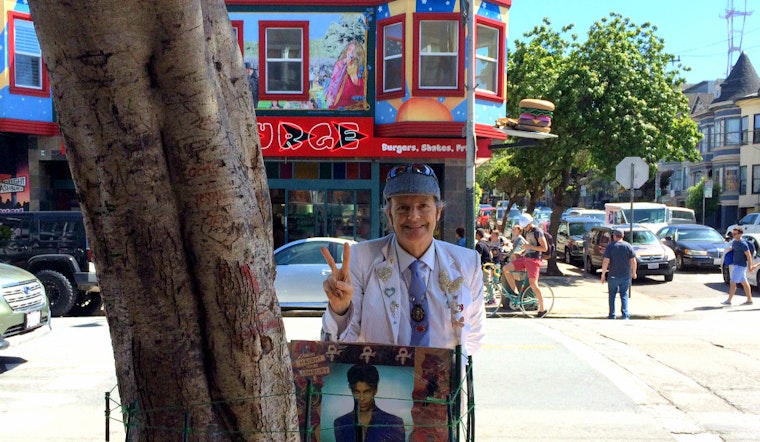 Upper Haight Gets New Prince Shrine, Courtesy Of Jimmy Flowers